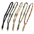 Tactical One Single Point Bungee Sling Gun Rifle Strap W  M-lok Qd Sling Swivels