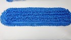 Fits 18  - 19  Mop Frame  Blue Microfiber Looped Mop Pads  6 pk 