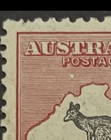 Kangaroo Australian Stamps 1930 Smw   2 Pounds Used   Var    white Spot Below Po   