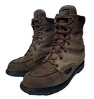 Vintage Red Wing Brown Leather Super Sole Lace Up Work Boots Sz Men-8 Wo-10 Usa