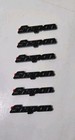 6pk Snap On Tool Box Logo Emblem Matte Black Plastic Badge Decal 2  New Micro   