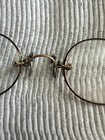 Antique Pince-nez Bakelit Glasses Gold Fill No Case