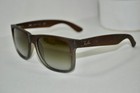 Ray Ban Italy Justin Rb-4165 854 7z Brown Green gradient Mens Sunglasses 54mm