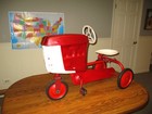 Vintage Collectible 1950 Garton Pedal Tractor Toy  Pedal Car Vguc