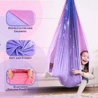Sensory Swing  Swing For Kids   Adults  Indoor   Outdoor Pink-purple 