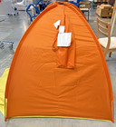 Ikea Strandon Sun Wind Shelter Beach Tent Orange Yellow 206 059 42-new