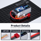 2xzeee Shorty 3s Lipo Battery 2200mah 11 1v 50c T Plug For Rc Car Airplane Drone