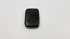 Decorated Black Tin Box Japan Small Metal Vtg Unusual Interior Straps Unusual