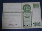 1910 New York Central   Hudson River Railroad Stock Certificate