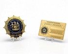 Nyc Lba Pba Lifetime Gold Card 2026  Not Dea Sba Lba Cea   Metal Sticker
