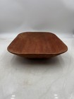 Vintage Large Hand Carved Wood Dough Bowl Rectangle Primitive Farmhouse Decor