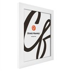 White Picture Frame 1      Contemporary Style     Wall Display     Choose Your Size