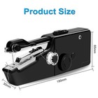 Portable Diy Mini Tailor Stitch Handheld Sewing Machine Travel Home Cordless Set