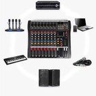 Usb Bluetooth Live Studio Audio Mixer 8 12 16 Channel Mixing Console Sound