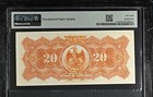 1913 Mexico  Banco Del Estado De Chihuahua 20 Pesos  S134a Pmg 58 Epq  a-unc