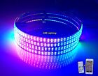 Jhb 15 5  Double Row Dream Chasing Flow Car Trucks Led Wheel Rim Lights Set Of 4
