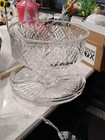 Godinger Shannon Crystal 4 In 1 Crystal Pedestal Cake Plate 