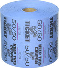 Mpany Blue 50 50 Raffle Tickets   Roll Of 1000