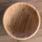 Avanchy Baby Suction Bowl Green Bamboo Silicone Bpa Free