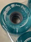 New Sure Grip Boardwalk 65mm Soft Outdoor Roller Skate Wheels Seabreeze Blue