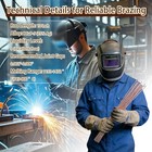 50 Sticks Brazing Rods Bcup-5 15  Silver Solder Phos Copper Flat Welding Rods 