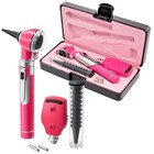 Ent Diagnostic Otoscope   Ophthalmoscope Pink    Extra Specula   Extra Bulbs