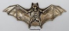  3262 Large Antiqued Gold Bat Component - 1 Pc Lot