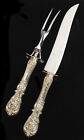 Reed   Barton Francis I Sterling Silver Large Roast 13 5 8  Carving 2 Piece Set