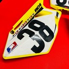 Rmz450 Number Plates Plastics Covers Rc4 Genuine Oem Suzuki Rmz 450  2005-2007 