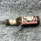 Vintage Beer  Bottle Wood Fishing Lures Miller High Life Blatz Falstaff Lot Of 3