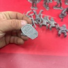 Marx Captain Gallant Silver Foreign Legion Soldiers Figures Lot Of 26