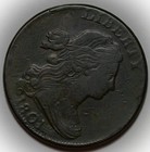 1801 Draped Bust Large Cent - Error Fraction 1 000  s-220  - Us 1c Copper Coin
