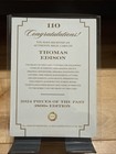 Thomas Edison Pieces Of The Past 1800s Edition Authentic Historical Relic