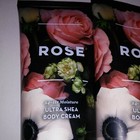 Set Of 3 Bath And Body Works Body Cream Lotion Rose Ultra Shea Full Size 8oz Eac