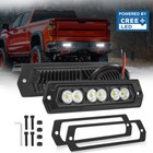 2x 8  120w Flush Mount Cree Led Slim Light Bar Spot Pods Driving Offroad 4wd Utv