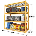 1pcs Garage Shelving Heavy Duty Storage Shelves For Warehouse Basement yellow