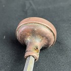 Antique Solid Bronze Victorian Larger Door Knob 1900   s Art Noveau Set Of 2