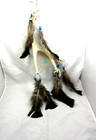 Native American Made Antler Dream Catcher  Dreamcatcher  Turquoise   Coa   170