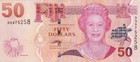 Fiji 50 Dollars Nd 2007 P 113 Queen Elizabeth Ii Unc