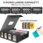 Card Deck Case For Trading Cards 3200  Card Storage Box Card Holder Mtg  Tcg New
