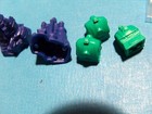 Monopoly Disney Edition Replacement Parts Pieces - 12 Castles 32 Cottages Houses