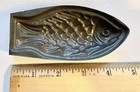 Fine Small Antique Fish Chocolate Mold  Sheet Tin  English Or German  Circa 1910