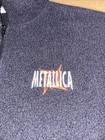 Vintage Metallica Crew Only Production Company Fleece Large Rare 