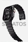 Nomad Stratos Band Titanium   Fkm For Apple Watch        Ultra  49mm  Black 