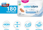 Sensitive  Newborn   Baby Wipes  3-in-1 Cleans  Cares  Protects  99 9  Water  Un