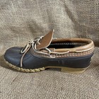 Ll Bean Boots Made Usa Women   s Bm   6 M Size Code Duck Rubber Shoes Vintage
