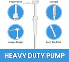 Pacific Pelican Heavy-duty Gallon Pump Dispenser  38 400  30ml For Soap   Lotion