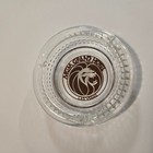 Vintage Ashtray Mgm Grand Hotel Las Vegas Nv 4 5  Casino Gambling Clear Glass