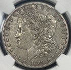 1889-cc Morgan Silver Dollar  1 Ngc Xf40 Key Date Carson City