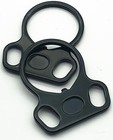 Metal 2 Point Sling Ring  Durable Heavy-duty Two Point Sling Attachment